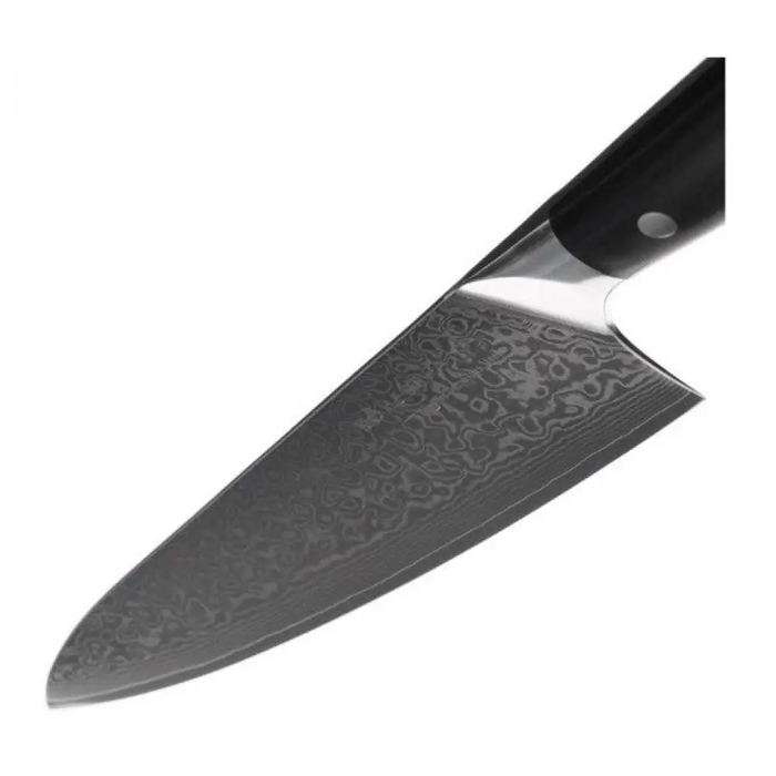 Chef Kohersen Elegance Ebony Wood Нож за готвач Дамаска