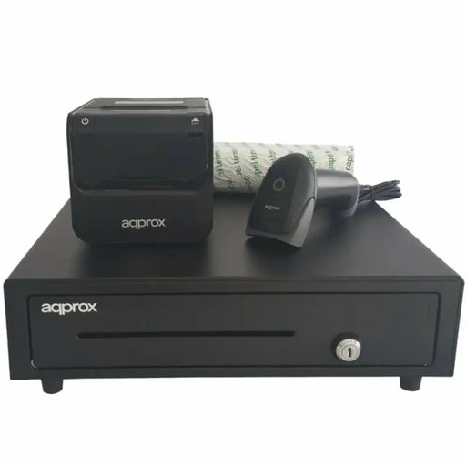 Чекмедже за каса approx! APPPOSPACK4180-2D Черен