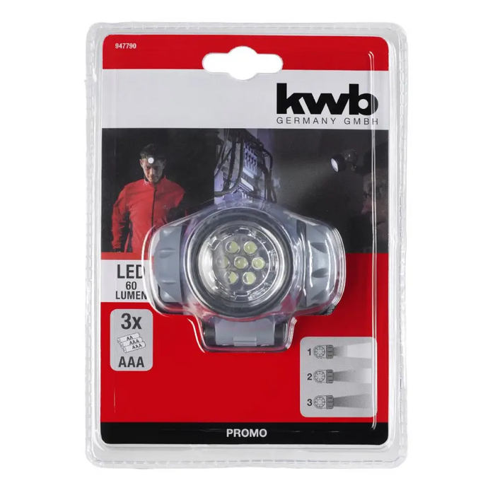 ЧЕЛНИК 7 БРОЯ LED СВЕТЛИНИ KWB