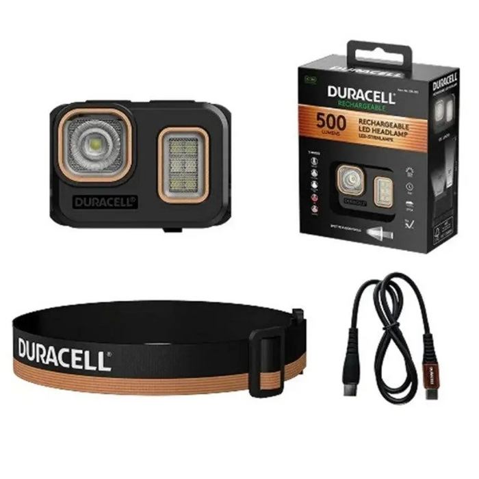 Челник Duracell DH500R черен оранжев