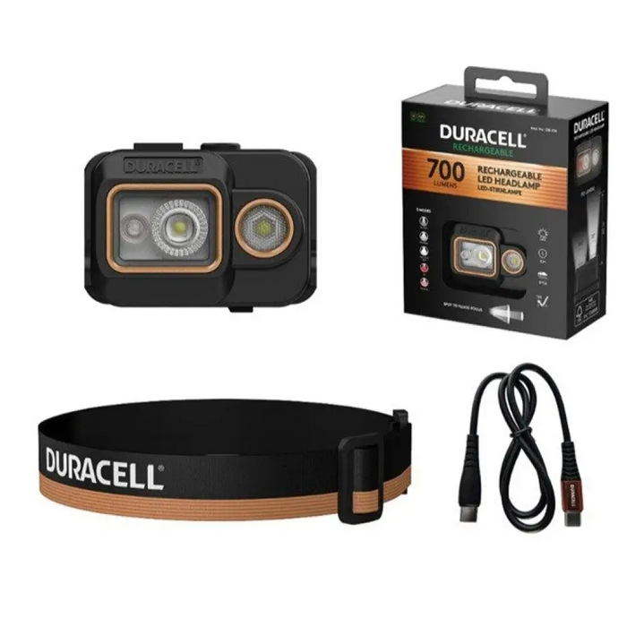Челник Duracell DH700R черен оранжев
