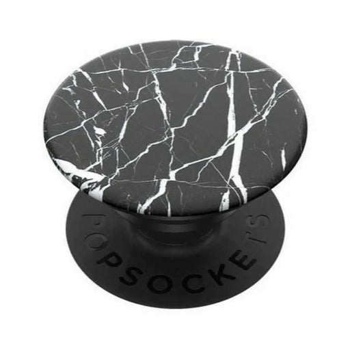 Черен мраморен държач Popsockets 2 и стойка за телефон
