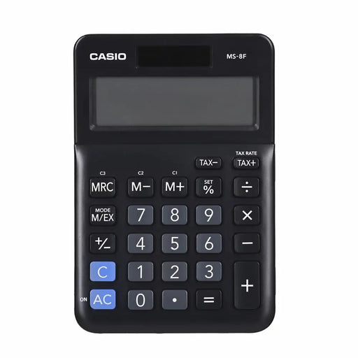 Черен офис калкулатор Casio MS-8F