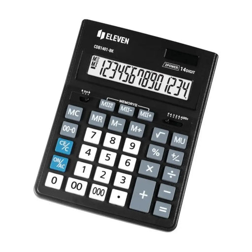 Черен офис калкулатор Eleven CDB1401-BK