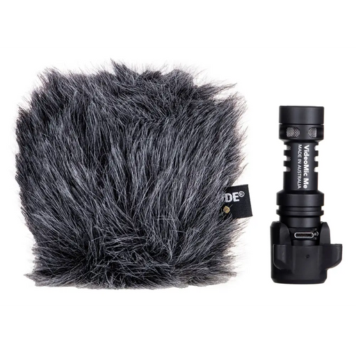 Черен таблетен микрофон RØDE VideoMic Me-C