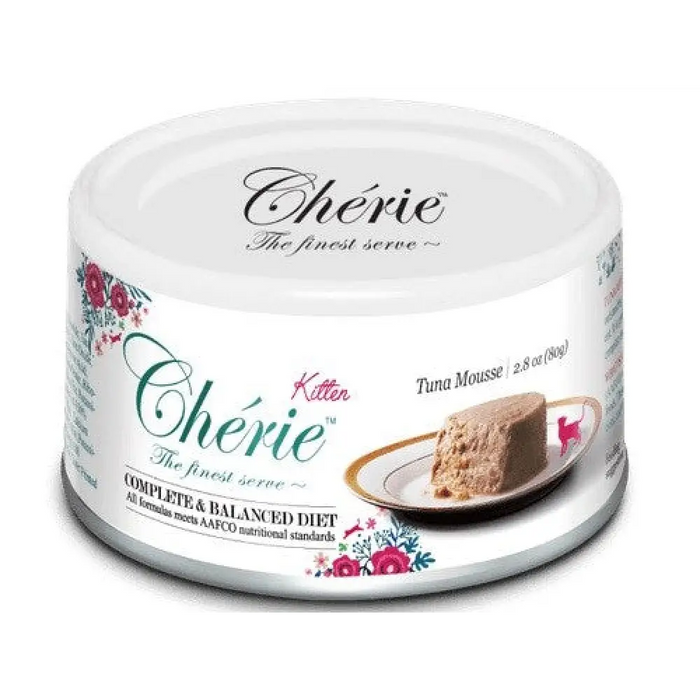 CHERIE Kitten Tuna mousse - мокра храна за котки - 80гр