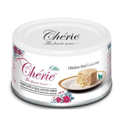 CHERIE Пилешки мус - мокра храна за котки - 80гр