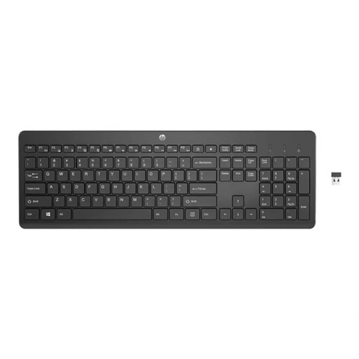 Черна безжична клавиатура HP 230