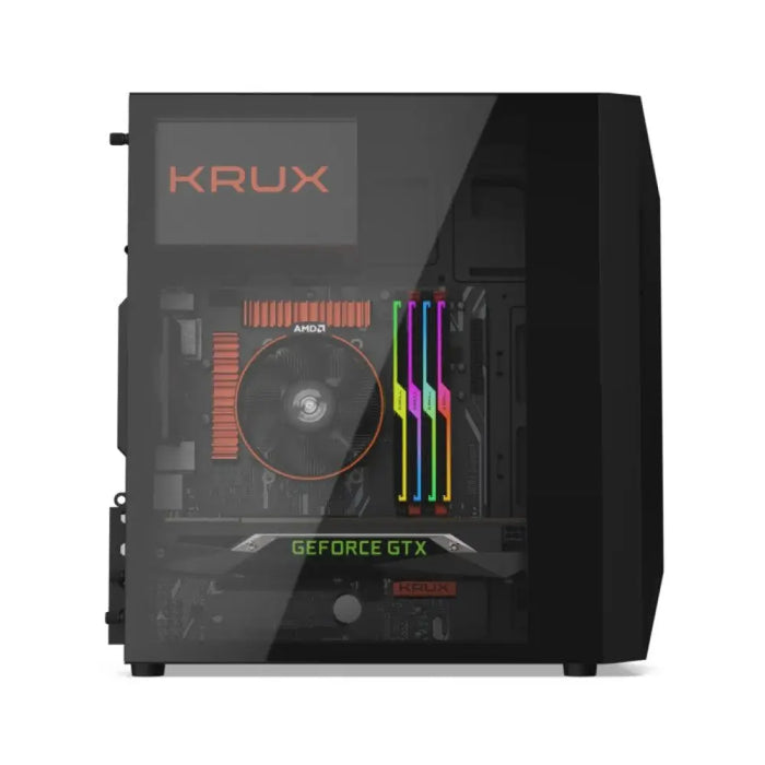 Черна компютърна кутия KRUX Astro Cube