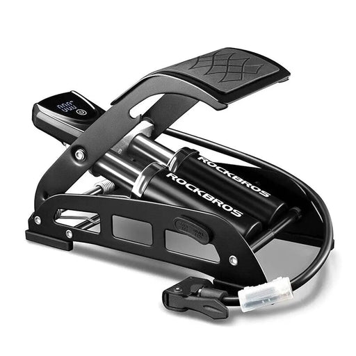 Черна крачна помпа Rockbros 42430001001 с дисплей