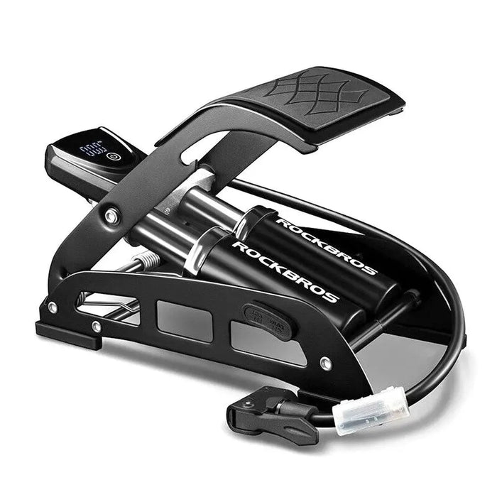 Черна крачна помпа Rockbros 42430001001 с дисплей