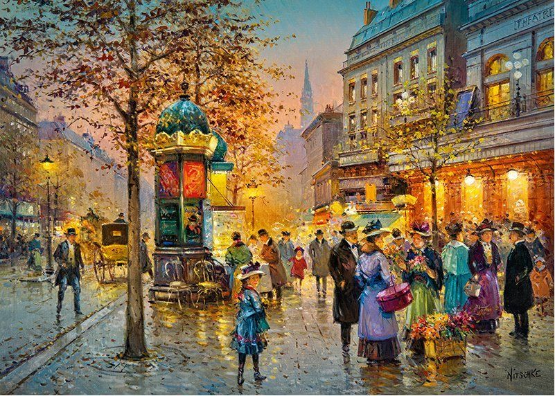 Пъзел Cherry Pazzi от 1000 части – В Париж