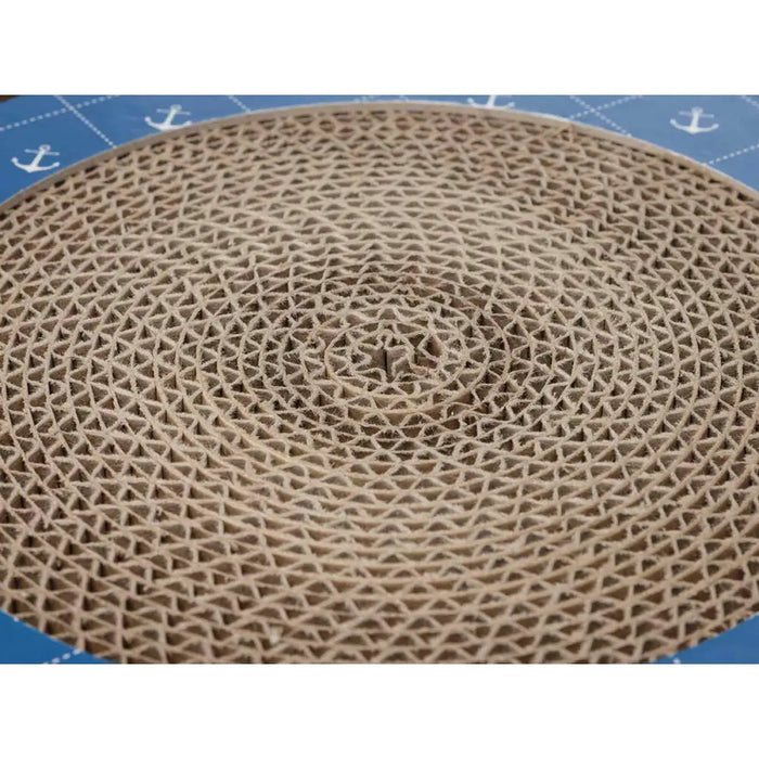 Чесало за Нокти за Котки Trixie Син Картон Пластмаса Ø 33 cm