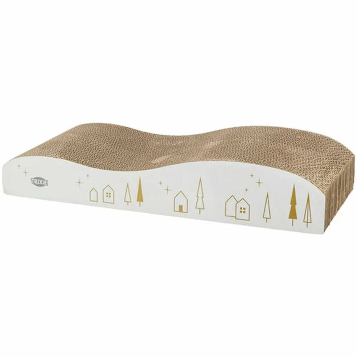 Чесало за Нокти за Котки Trixie Бял Злато 43,5 x 8 x 20 cm