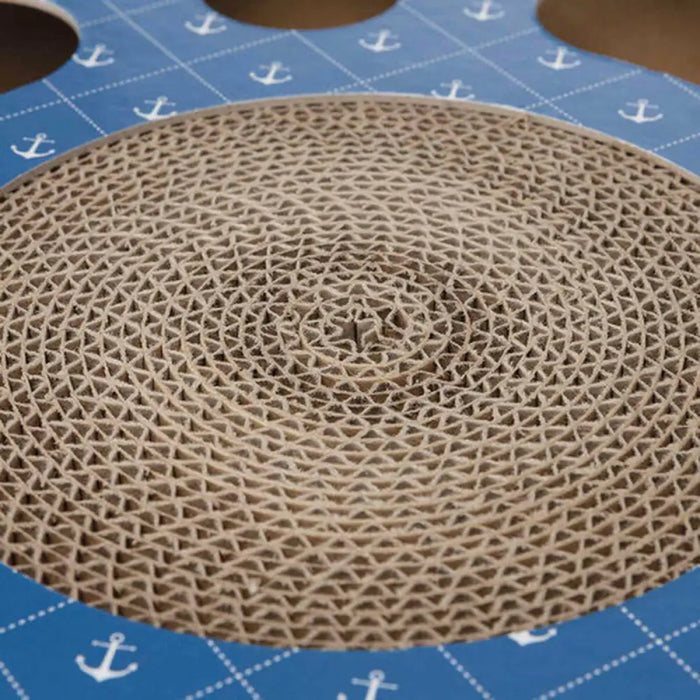 Чесало за Нокти за Котки Trixie Син Картон Пластмаса Ø 33 cm