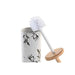 Четка за Баня DKD Home Decor 10 x 10 x 38,5 cm Черен Метал