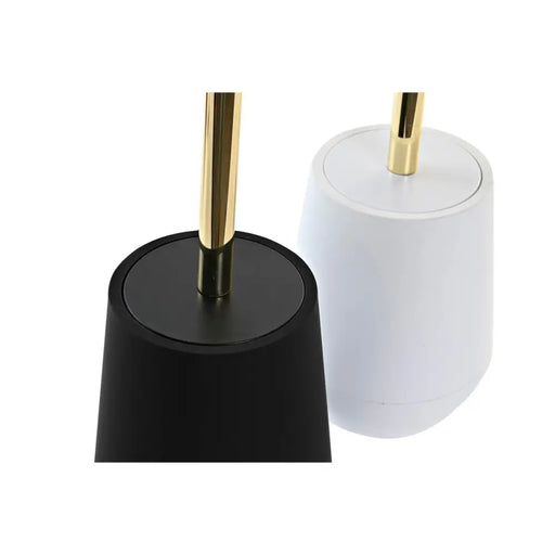 Четка за Баня DKD Home Decor Бял Черен Неръждаема стомана