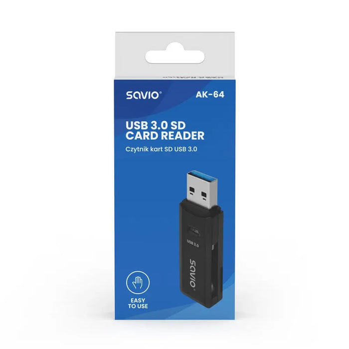 Четец на SD карти SAVIO USB 3.0 AK-64