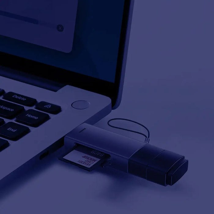 Четец за карти Baseus Lite Series USB-A/USB-C 3.0 SD/TF