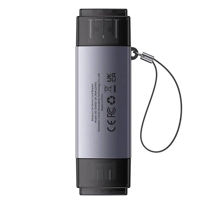 Четец за карти Baseus Lite Series USB-A/USB-C 3.0 SD/TF