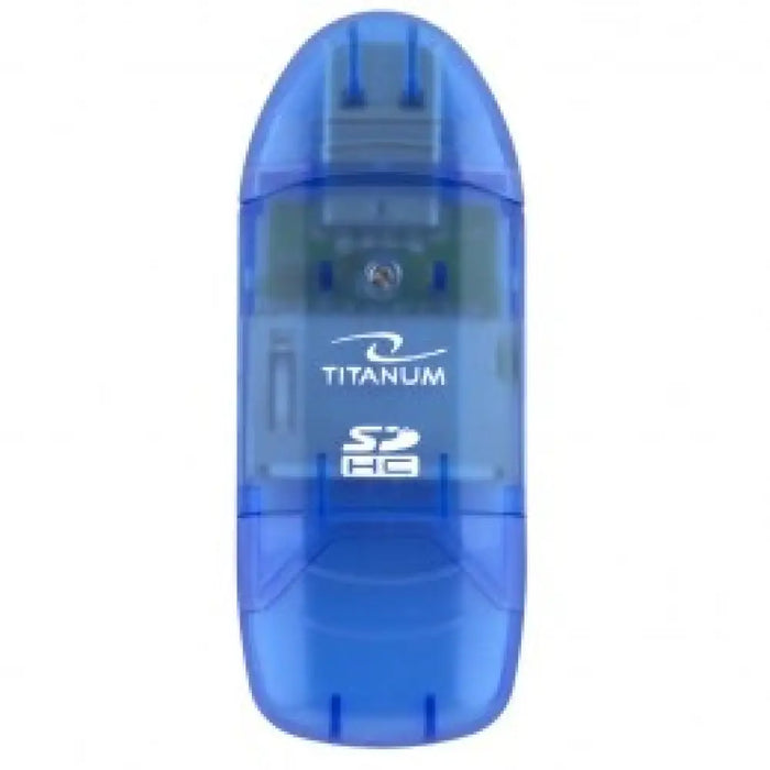 Четец на карти TITANUM TA101B Blue USB 2.0