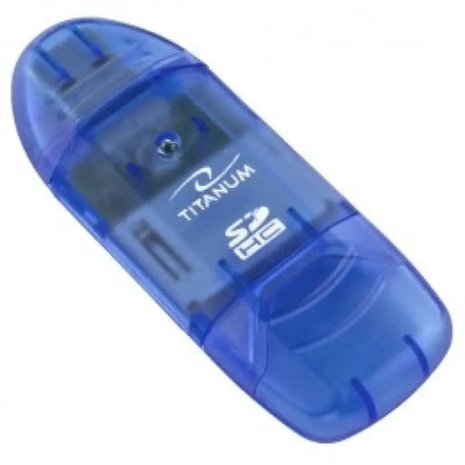 Четец на карти TITANUM TA101B Blue USB 2.0