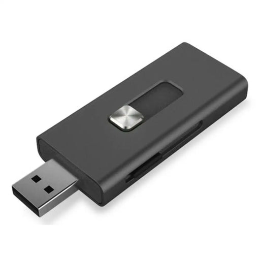 Четец за карти KSIX Micro SD Черен