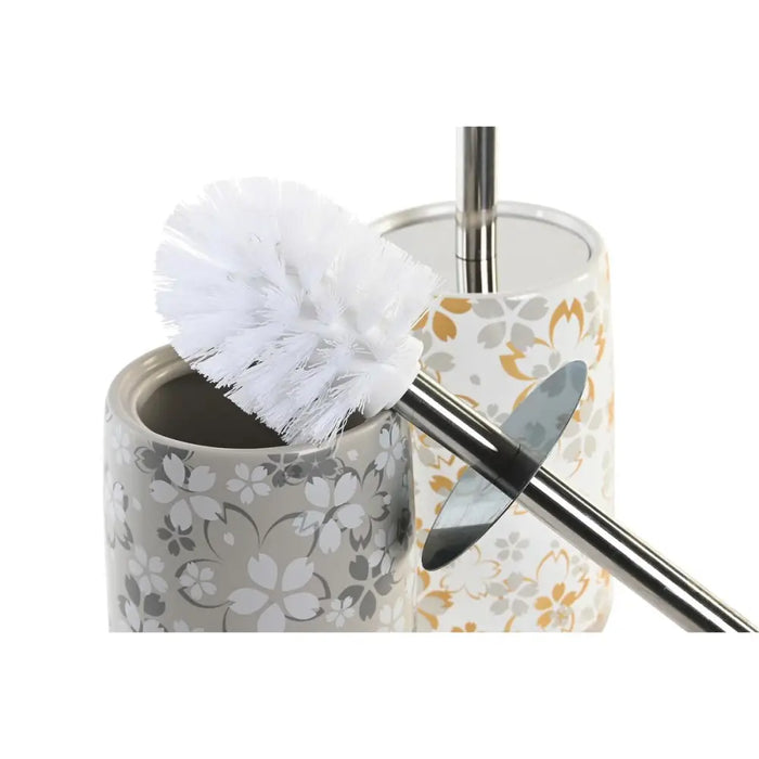 Четка за Баня DKD Home Decor Сив Бежов Алуминий Dolomite 10