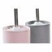 Четка за Баня DKD Home Decor Сив Розов Сребрист Светло