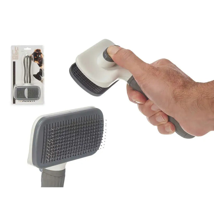 Четка за куче Mascow 334 334 Антрацит 10,5 x 19 x 6 cm 19 x