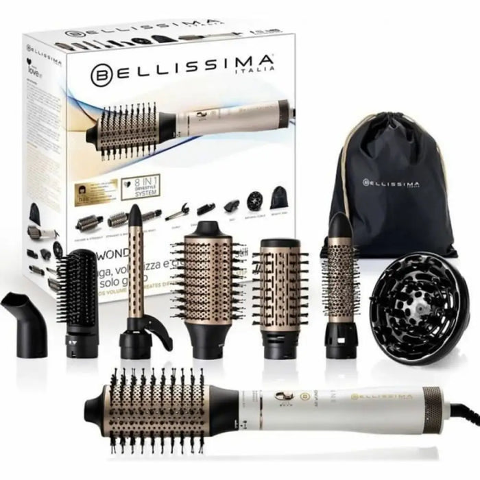 Четка за омекотяване Bellissima Air Wonder 8 in 1 1000W