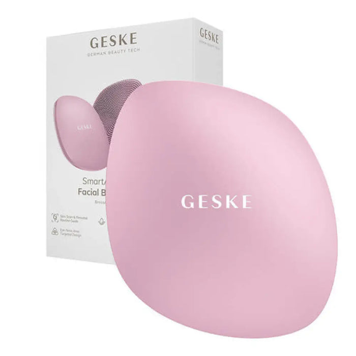 Четка за почистване на лице 4в1 Geske с APP (розова)