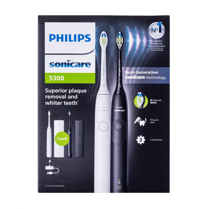 Четка за зъби PHILIPS 2 бр. Sonicare HX7109/01 калъфи