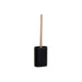 Четка за Баня DKD Home Decor Черен Златен Смола 10 x 6 x 40