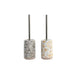 Четка за Баня DKD Home Decor Сив Бежов Алуминий Dolomite 10