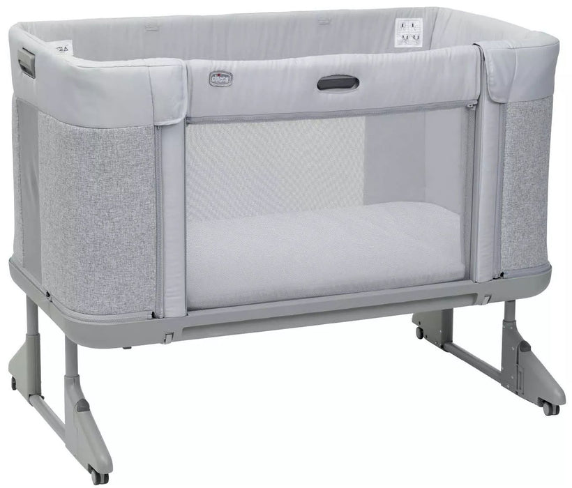 Бебешка кошара Chicco - Next 2 Me, Forever, Ash Grey