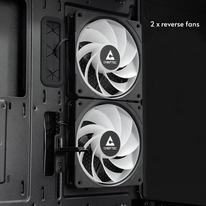 Chieftec GT-01B-OP кутия за компютър Midi Tower Black