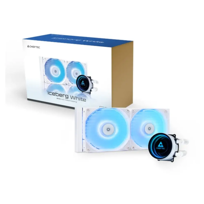 Chieftec Iceberg 240 RGB бял