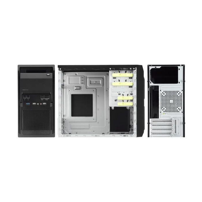 Chieftec LT-01B-350GPB кутия за компютър Mini Tower Черен