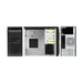 Chieftec LT-01B-350GPB кутия за компютър Mini Tower Черен