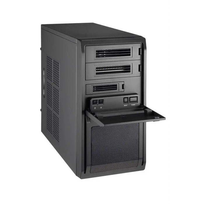 Chieftec LT-01B-350GPB кутия за компютър Mini Tower Черен
