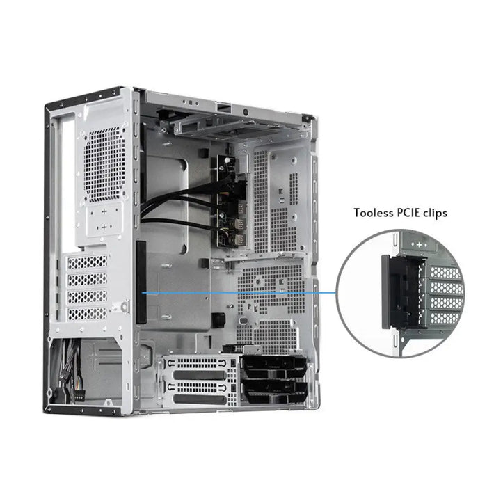 Chieftec Midi Tower BS-20B-OP Schwarz o.NT черен
