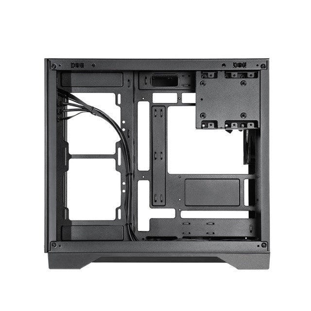 Chieftec mATX Gehäuse GM-30B-M-OP, черен Cube