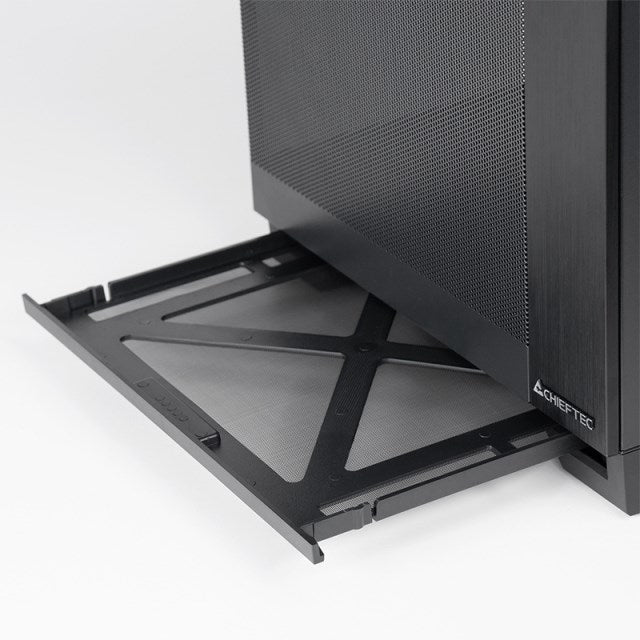 Chieftec mATX Gehäuse GM-30B-M-OP, черен Cube