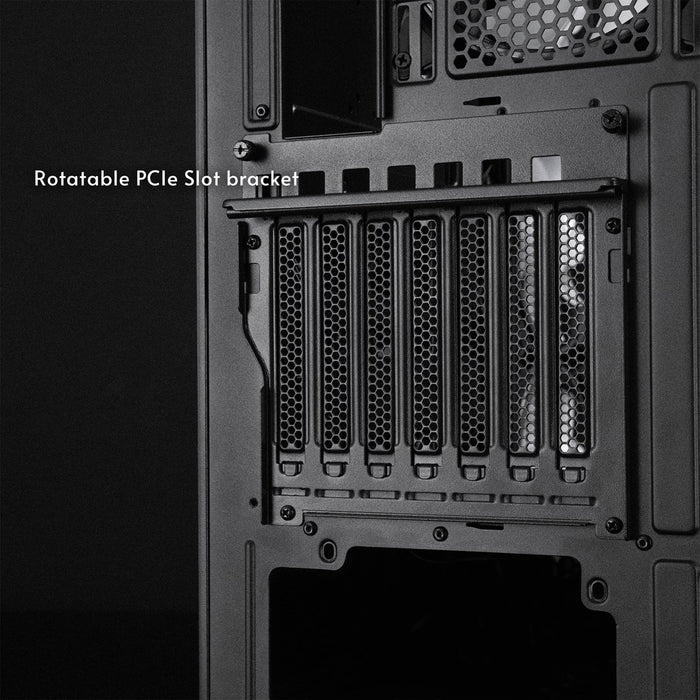 Кутия за компютър Chieftec GX-30B-OP, Midi Tower, Черна