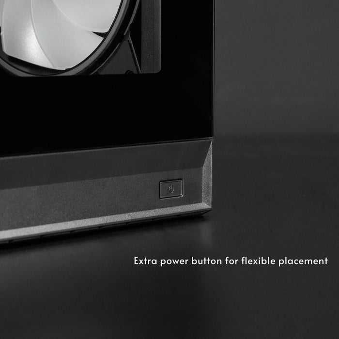 Кутия за компютър Chieftec GX-30B-OP, Midi Tower, Черна