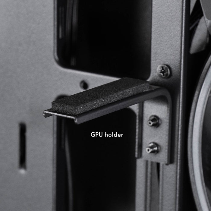 Кутия за компютър Chieftec GX-30B-OP, Midi Tower, Черна