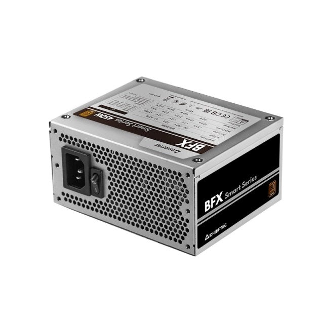 Захранващ блок Chieftec Smart 450W 20+4-пинов ATX ATX Черен, Сребърен