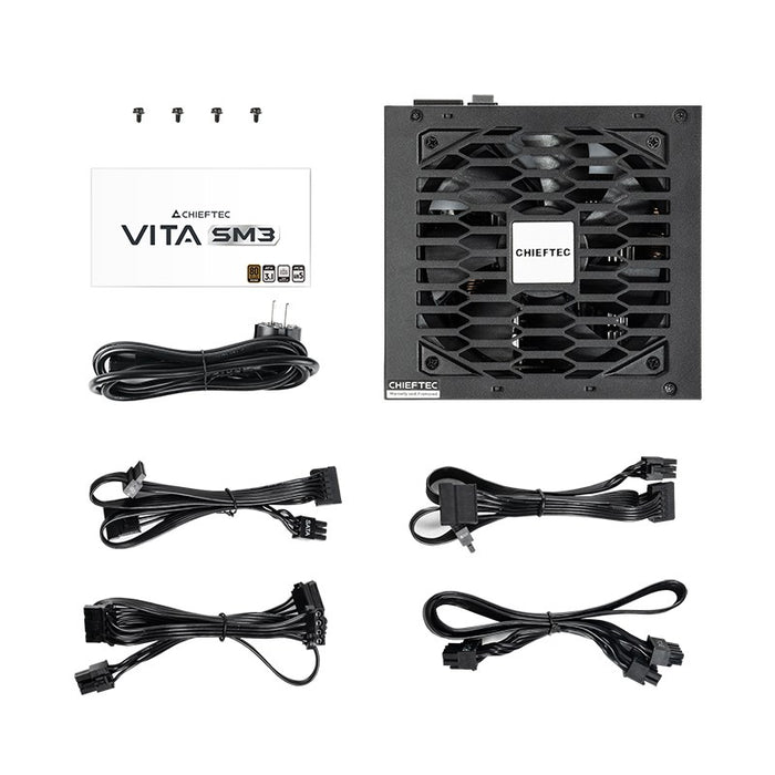 Захранващ блок Chieftec Vita BPX-850-C 850 W 20+4-пинов ATX ATX Черен