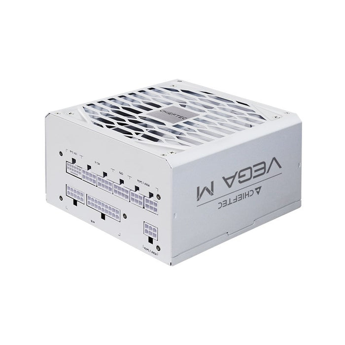 Захранващ блок Chieftec Vega PPG-1000-CW, 1000 W, 24-пинов, ATX, ATX, бял